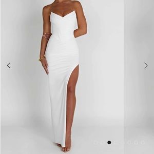 GIOVANNA MAXI DRESS - IVORY